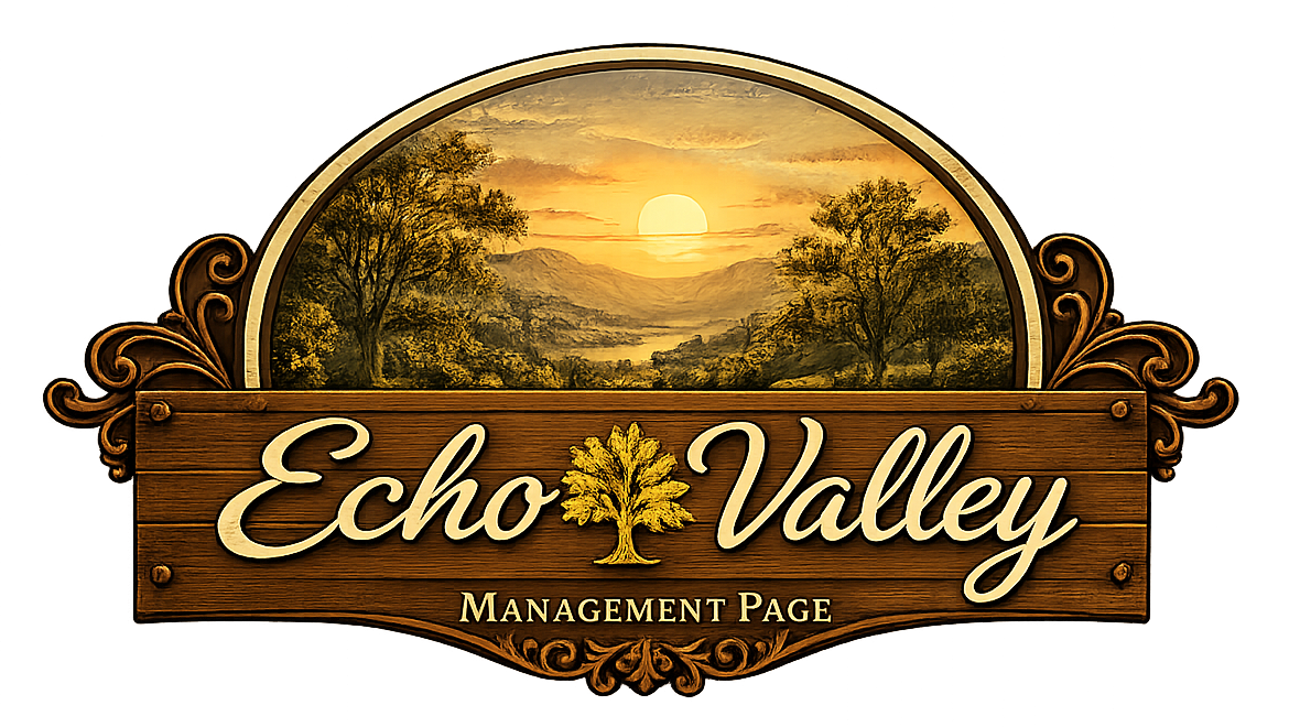 Echo Valley Management Page